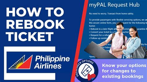 my pal request hub|How To Rebook PAL Ticket through myPAL Request Hub.